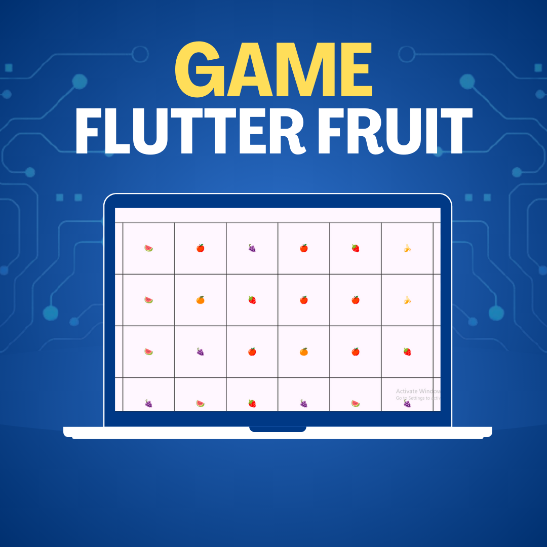 Free Download Source Code Game Flutter Matching Fruit